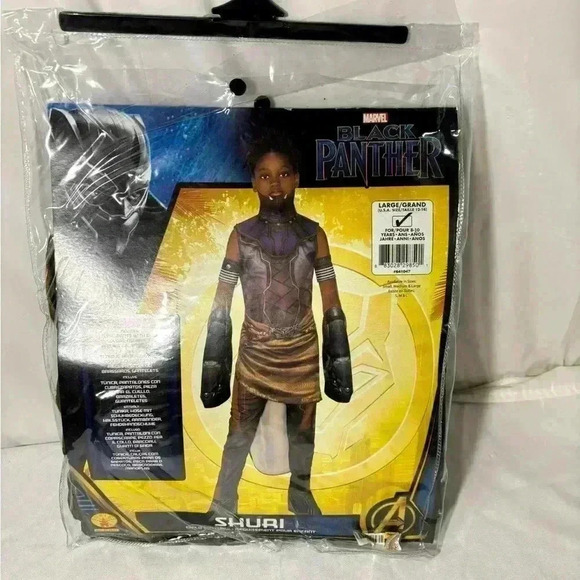 Other - Boys size 12/14 black panther Halloween costume, #C110